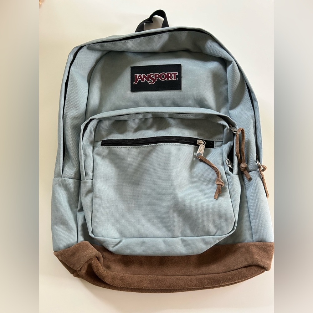 JanSport Light Blue Right Pack Backpack
